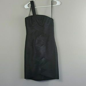 BCBG Maximazria Black Cotail Dress Size 6